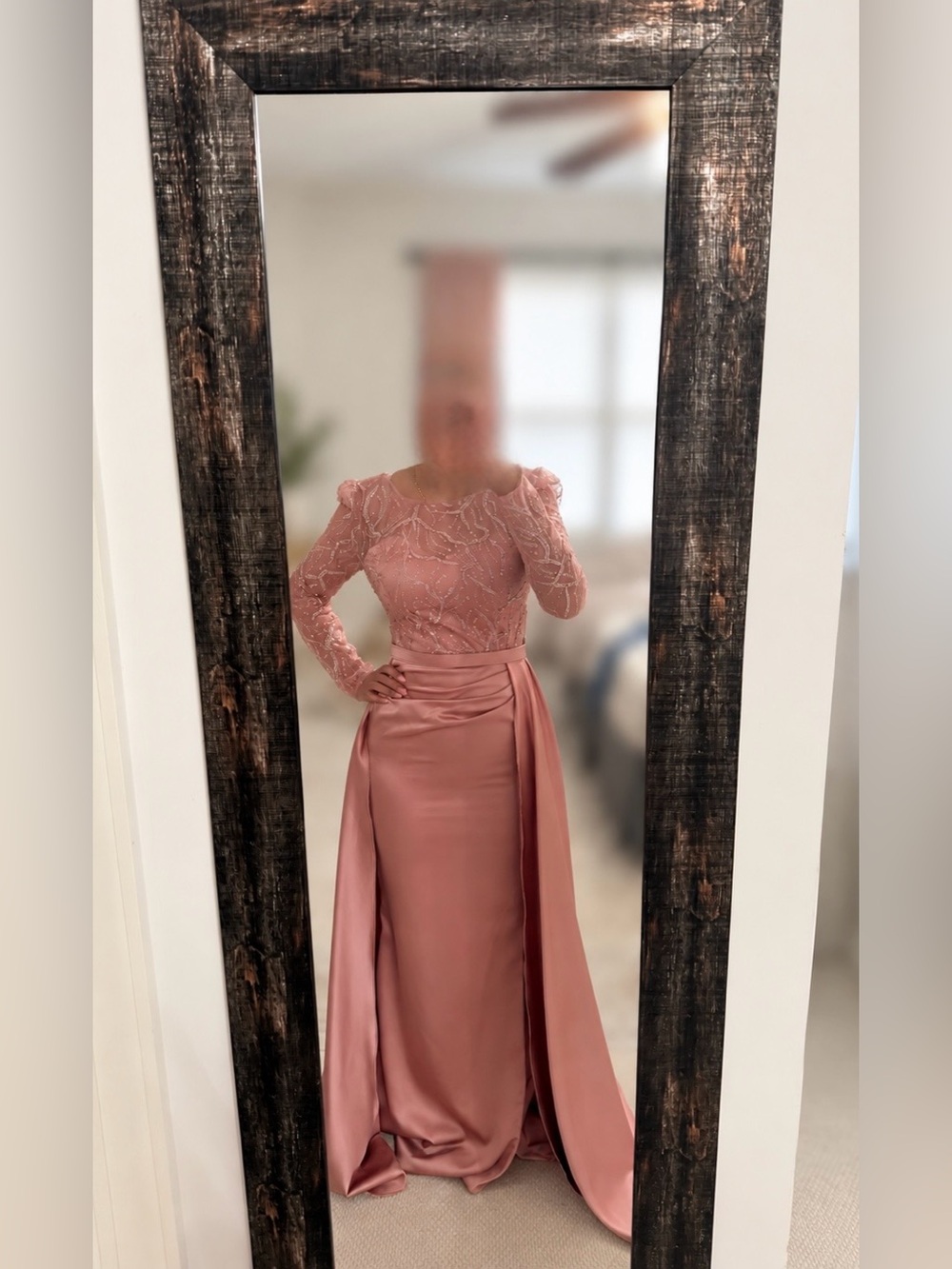 Alissa Pink Evening Gown